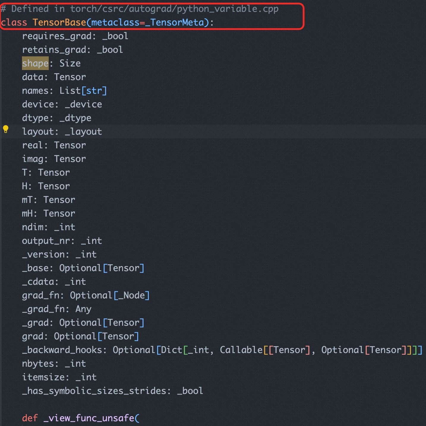 TensorBase